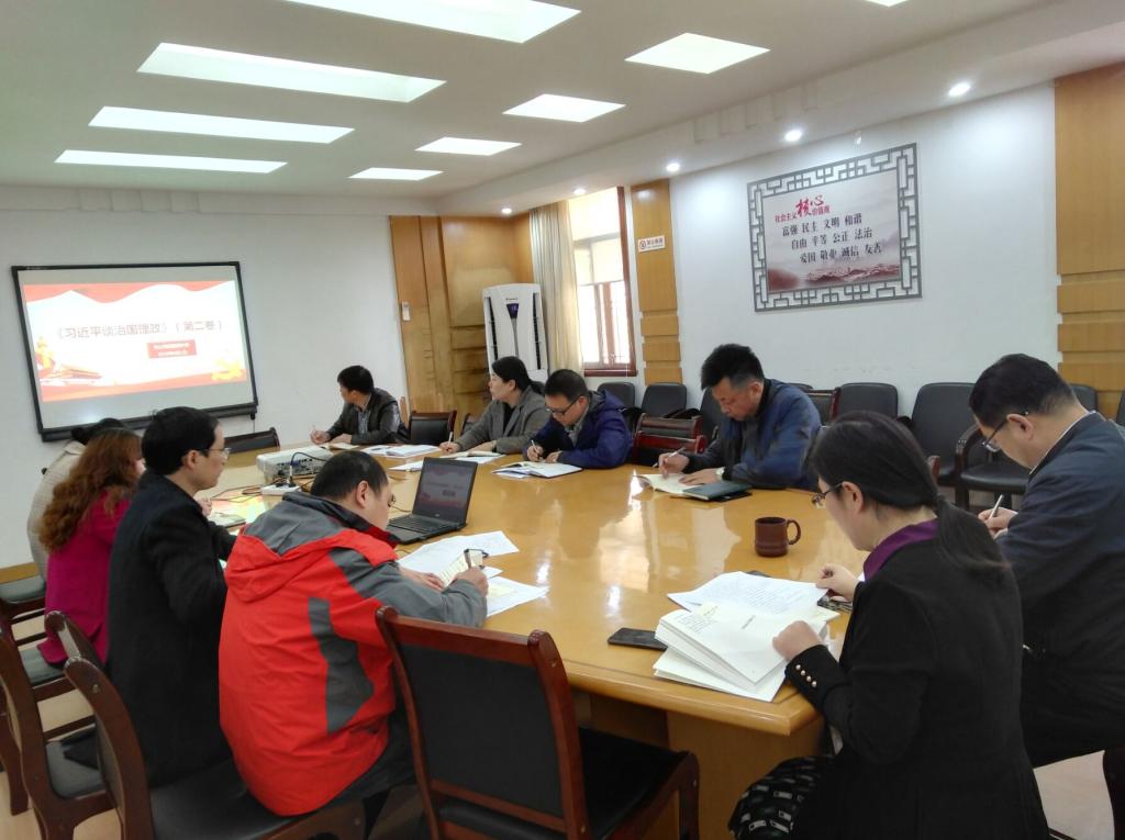 2019年4月1日总支学习会
